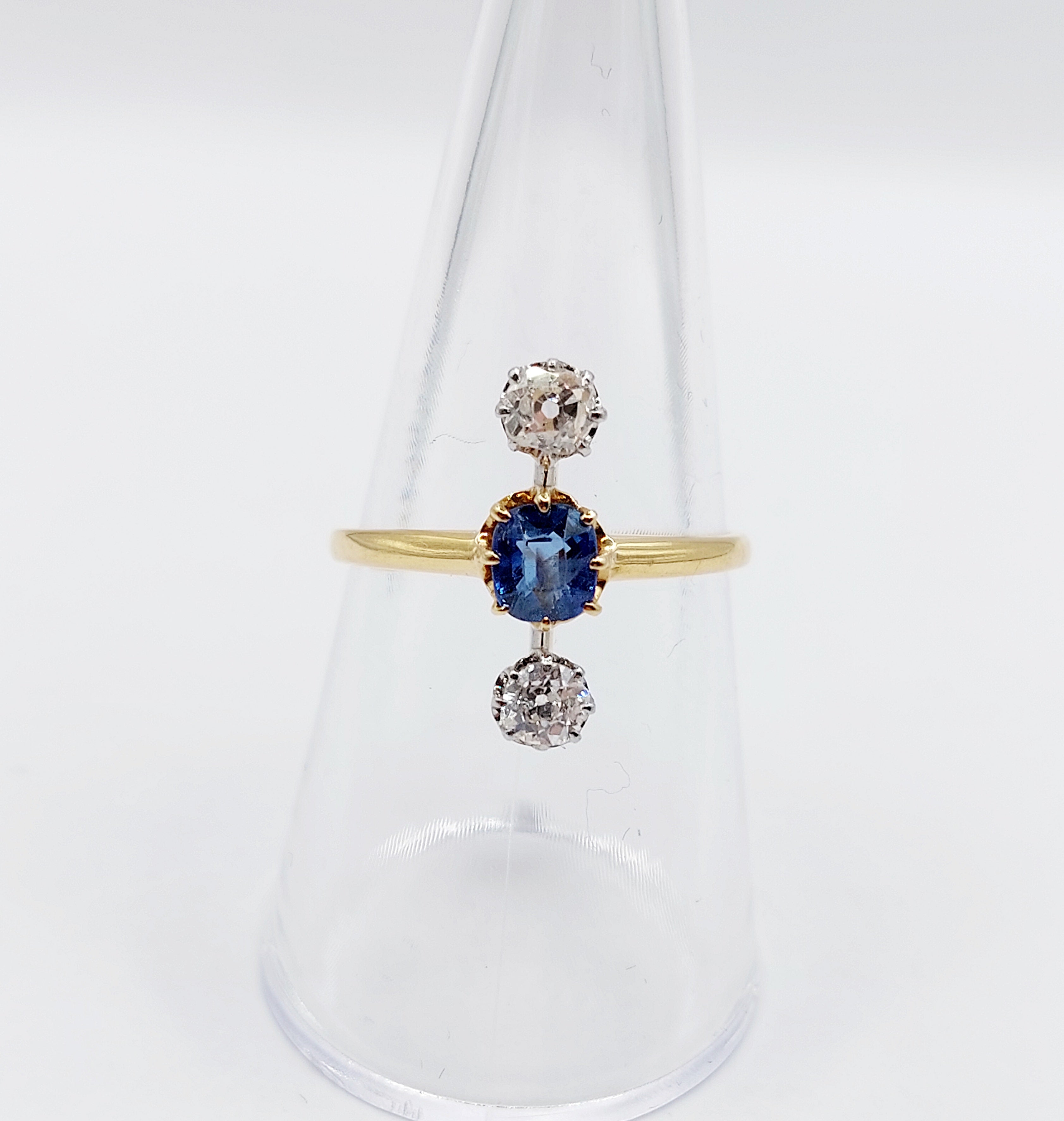 French Antique Diamond Duchess Ring