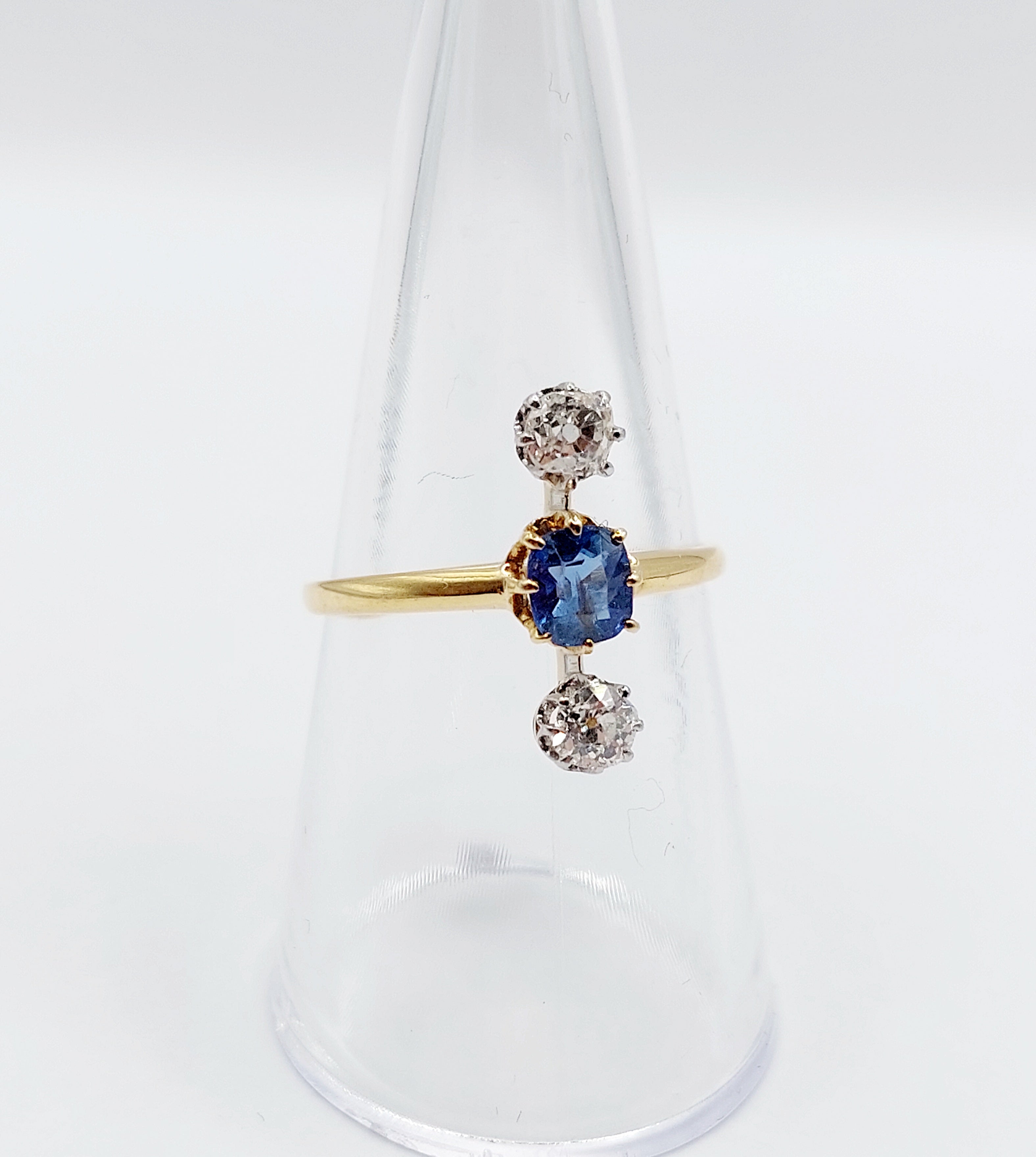 French Antique Diamond Duchess Ring