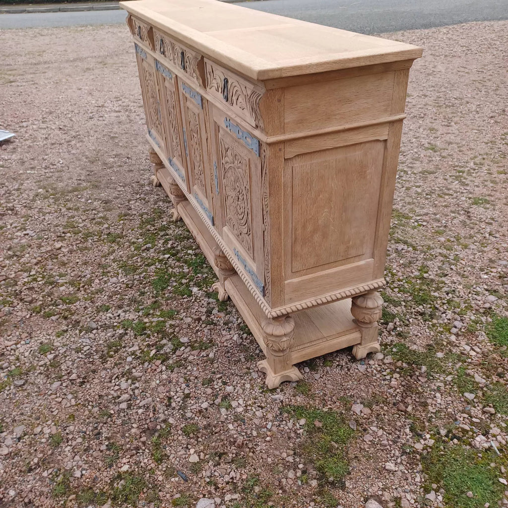 Art Deco Danish Oak Sideboard