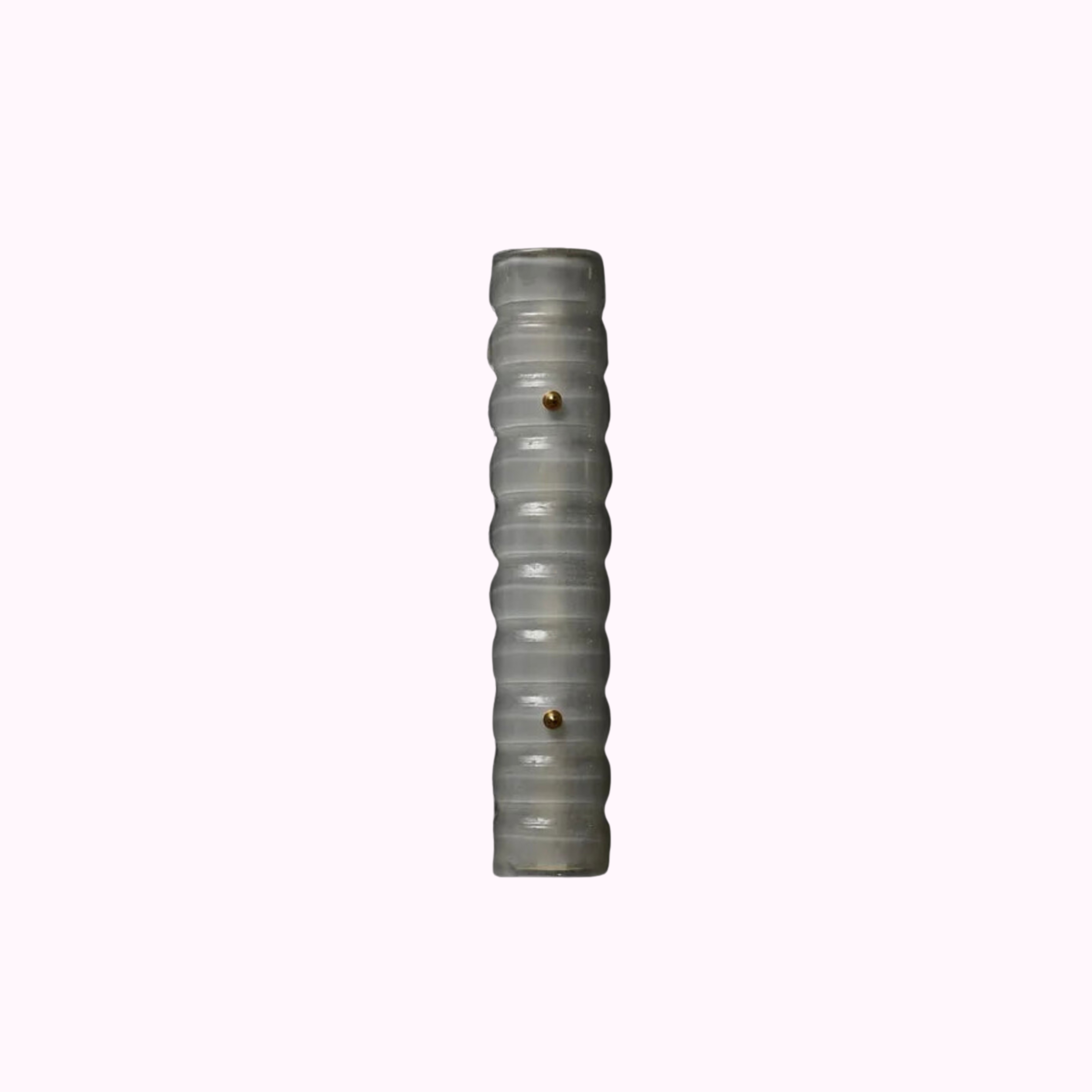 Murano & Brass wavey Edge Sconce