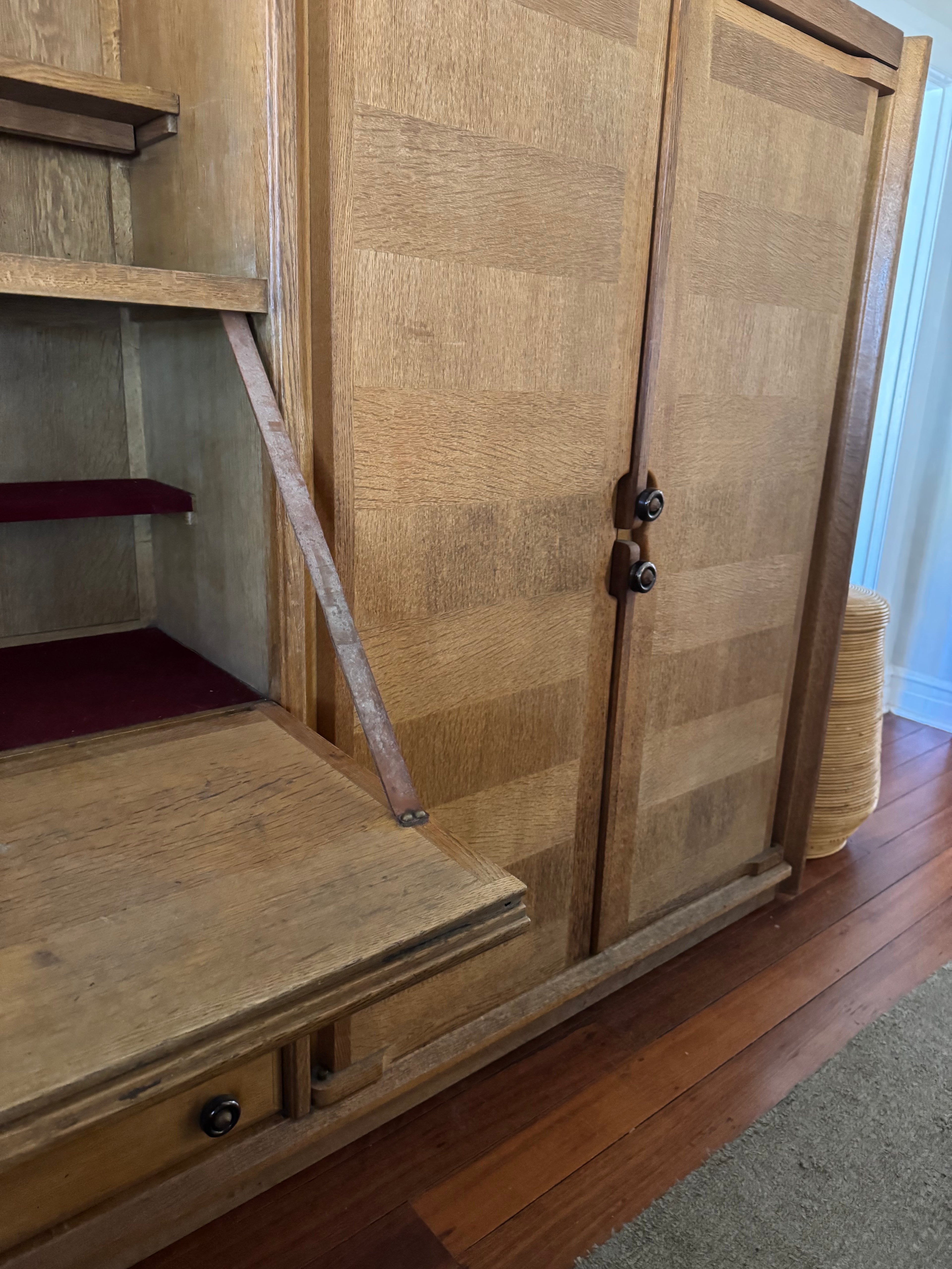 Guillerme & Chambron 1950 Large Cabinet