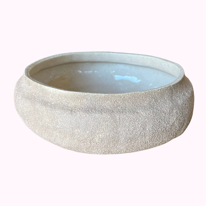 Cream Bowl by Elvira McKenzie – Handcrafted Stoneware
