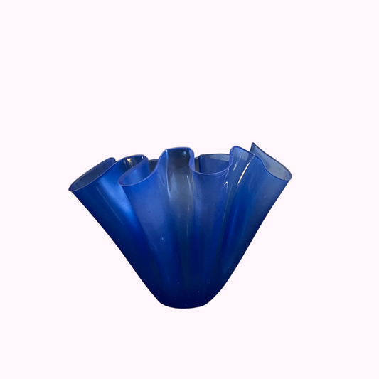 Medium Cobalt Blue Sascha Anthony Vase