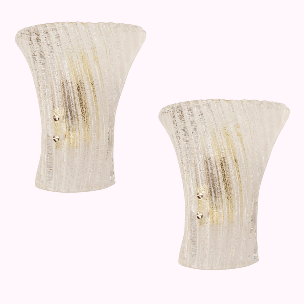 Pair of Murano Sconces