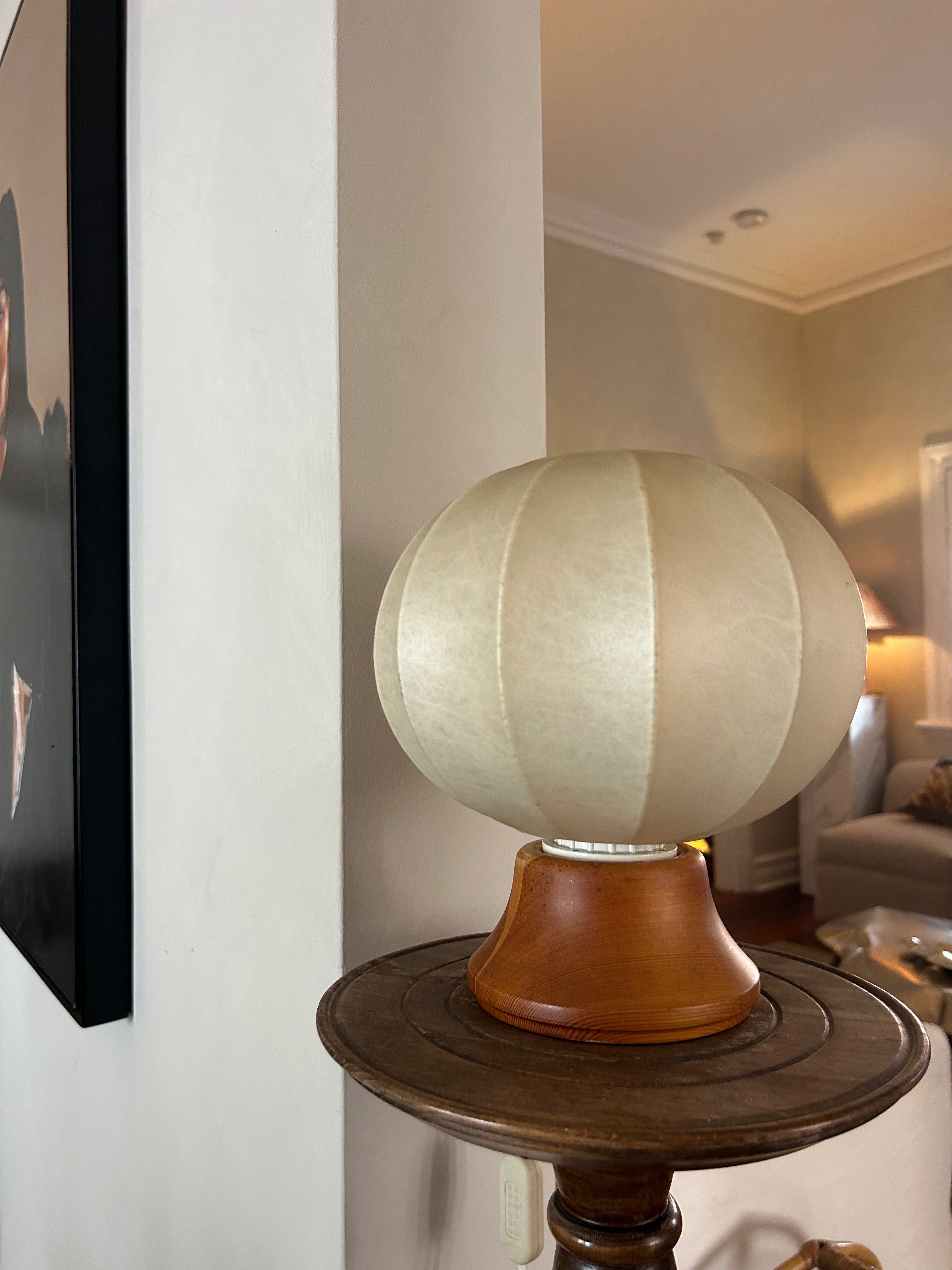 1970s Italy Small Cocoon Lamp