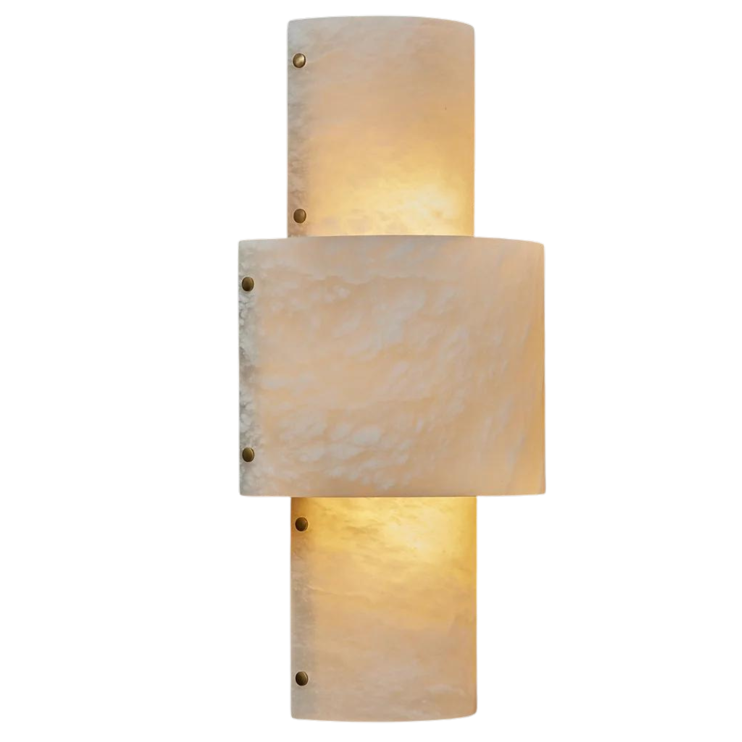 Tall French Alabaster Sconce