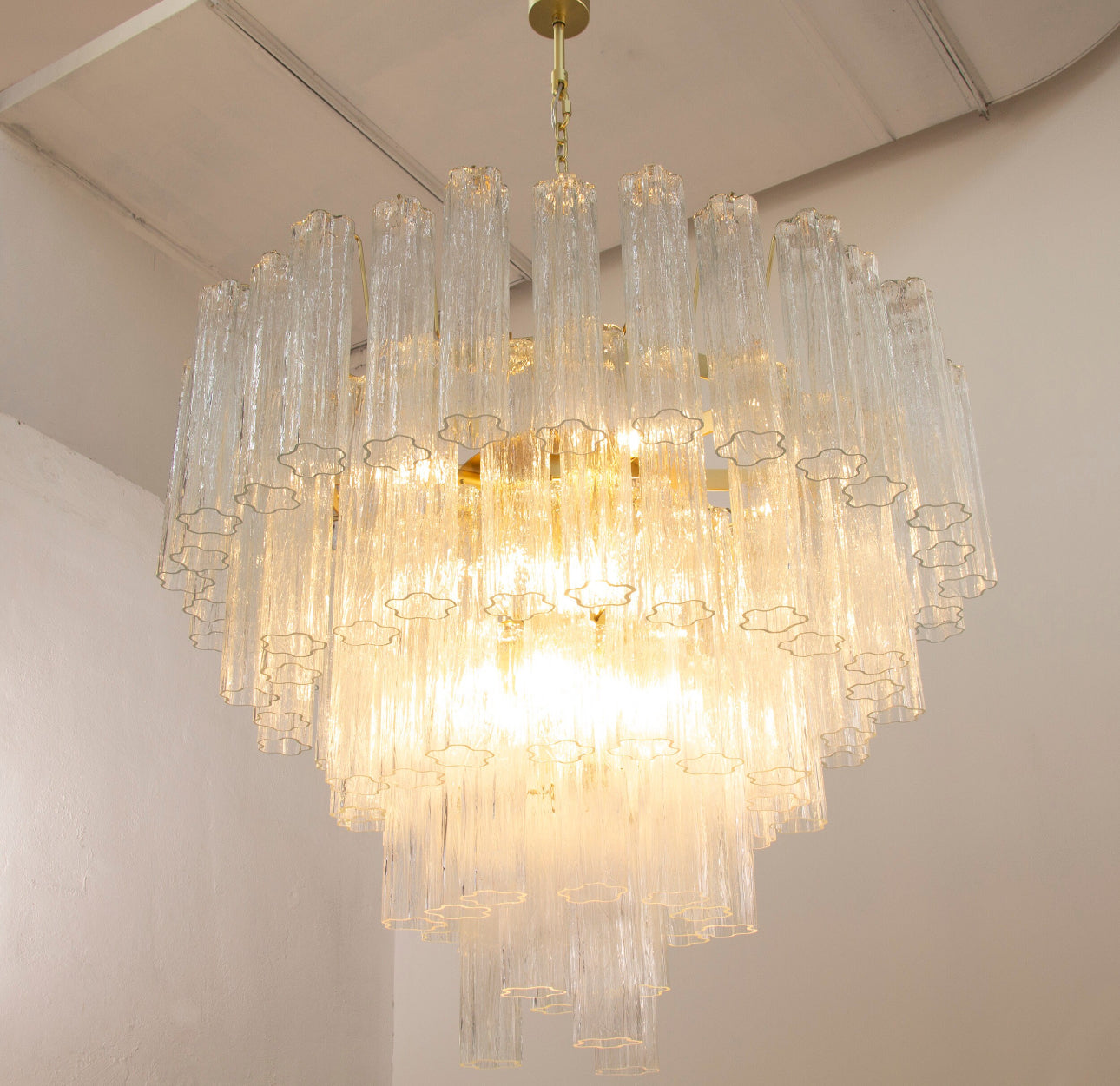 Large Tronchi Suspension Chandelier POA