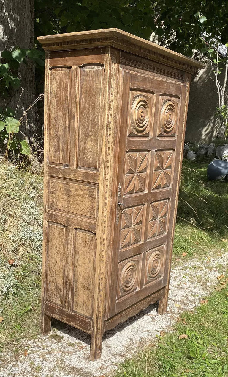 Parisian Oak Tall Boy