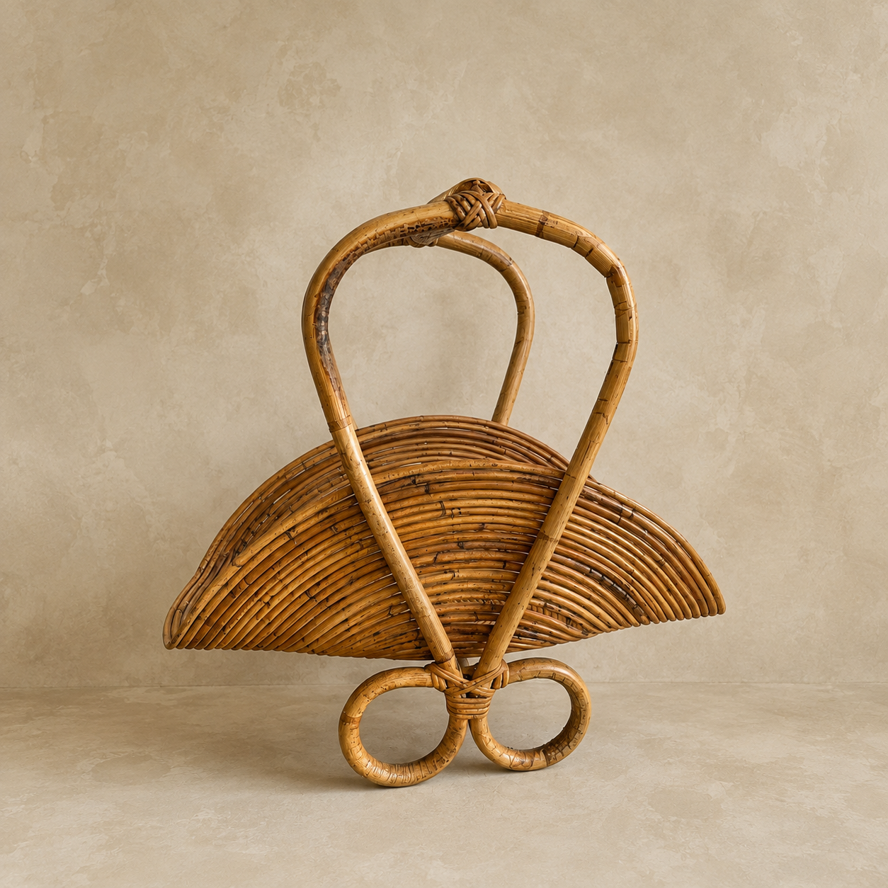 Magazine Holder 1960s Gabriella Crespi