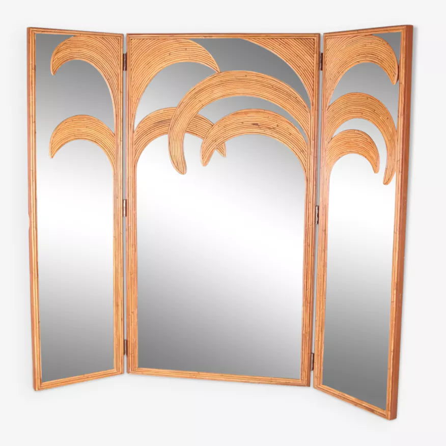 French Palm Tree Floor Length Mirror