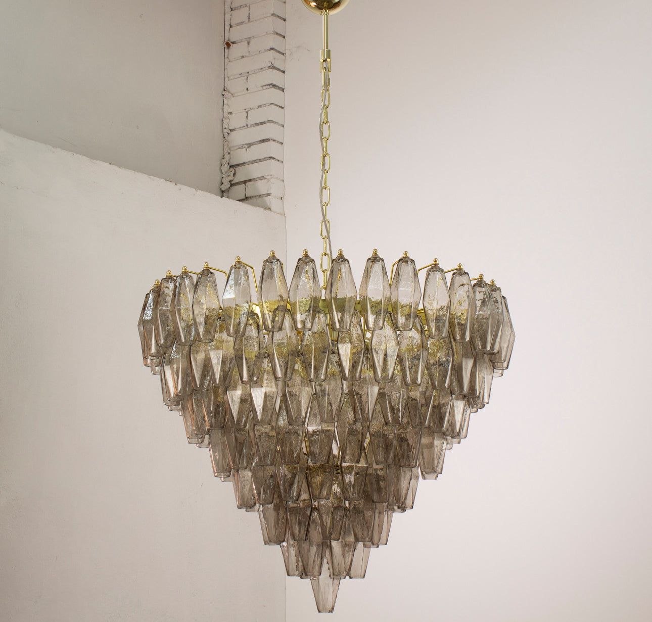 Poliedri Murano Chandelier