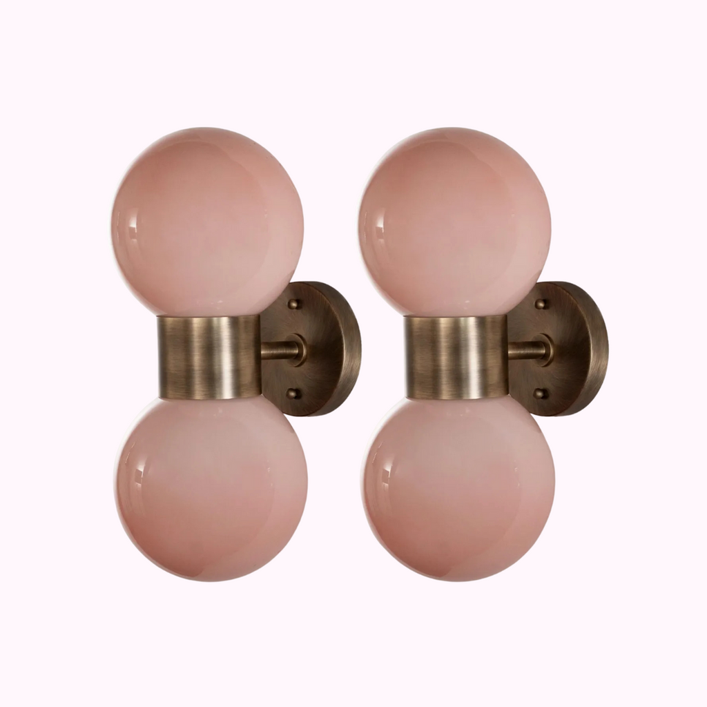 Pink Murano Wall Sconce