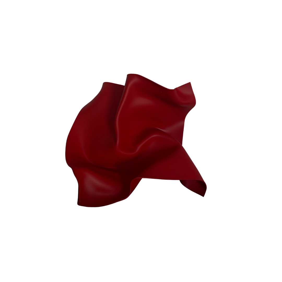 'Red Flag' Resin Sculpture by Mariel