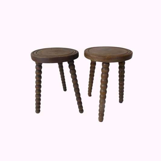 French Bobbin Stool