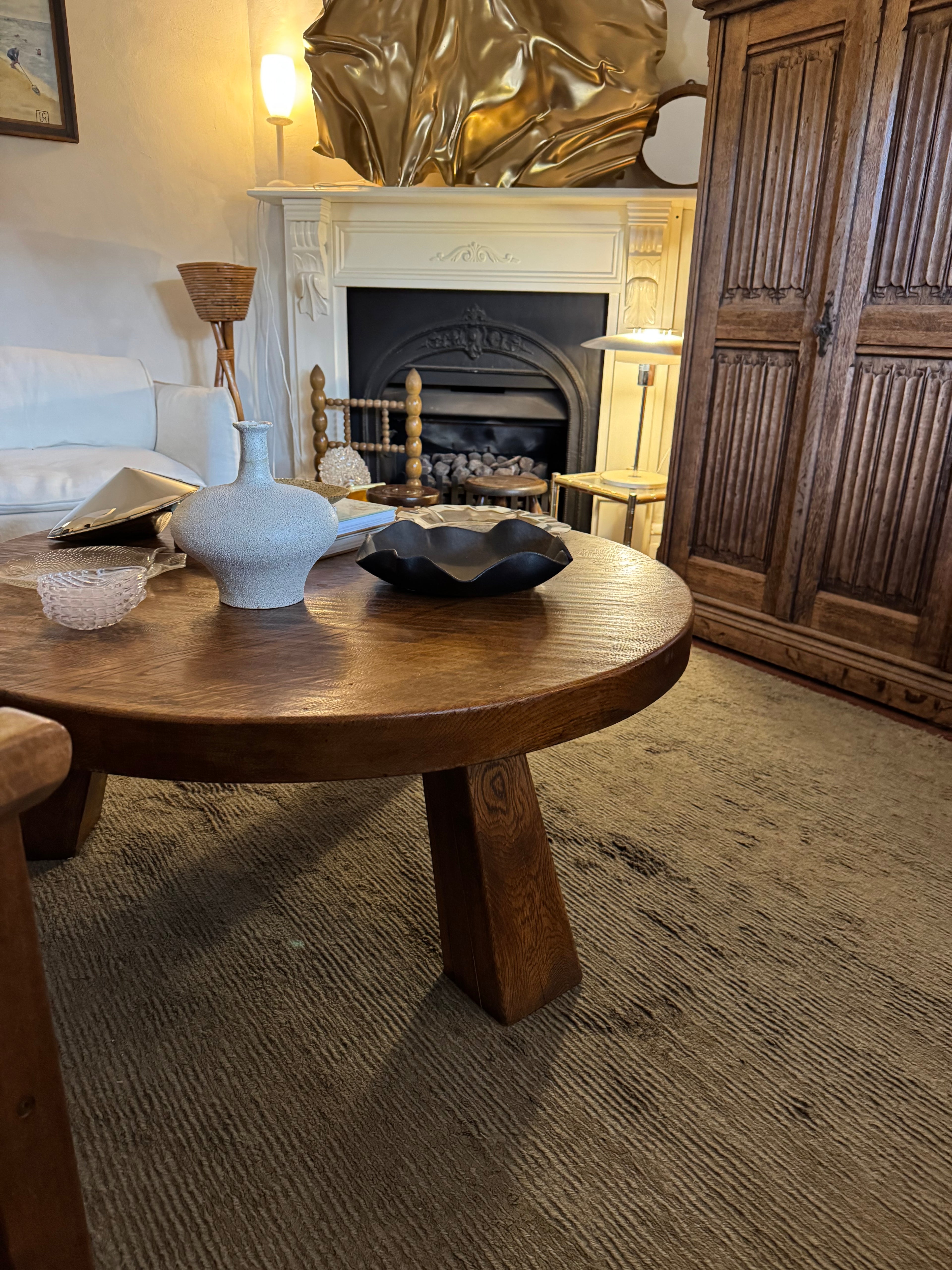 Brutalist Coffee Table 1960s Belgium