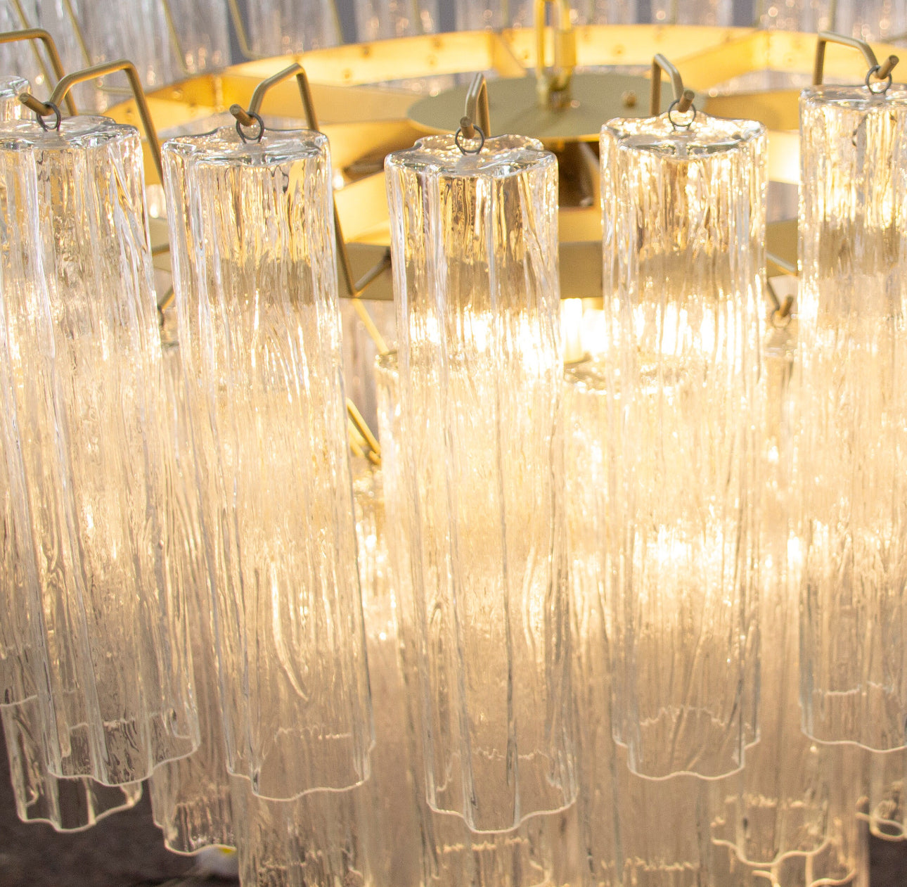 Large Tronchi Suspension Chandelier POA