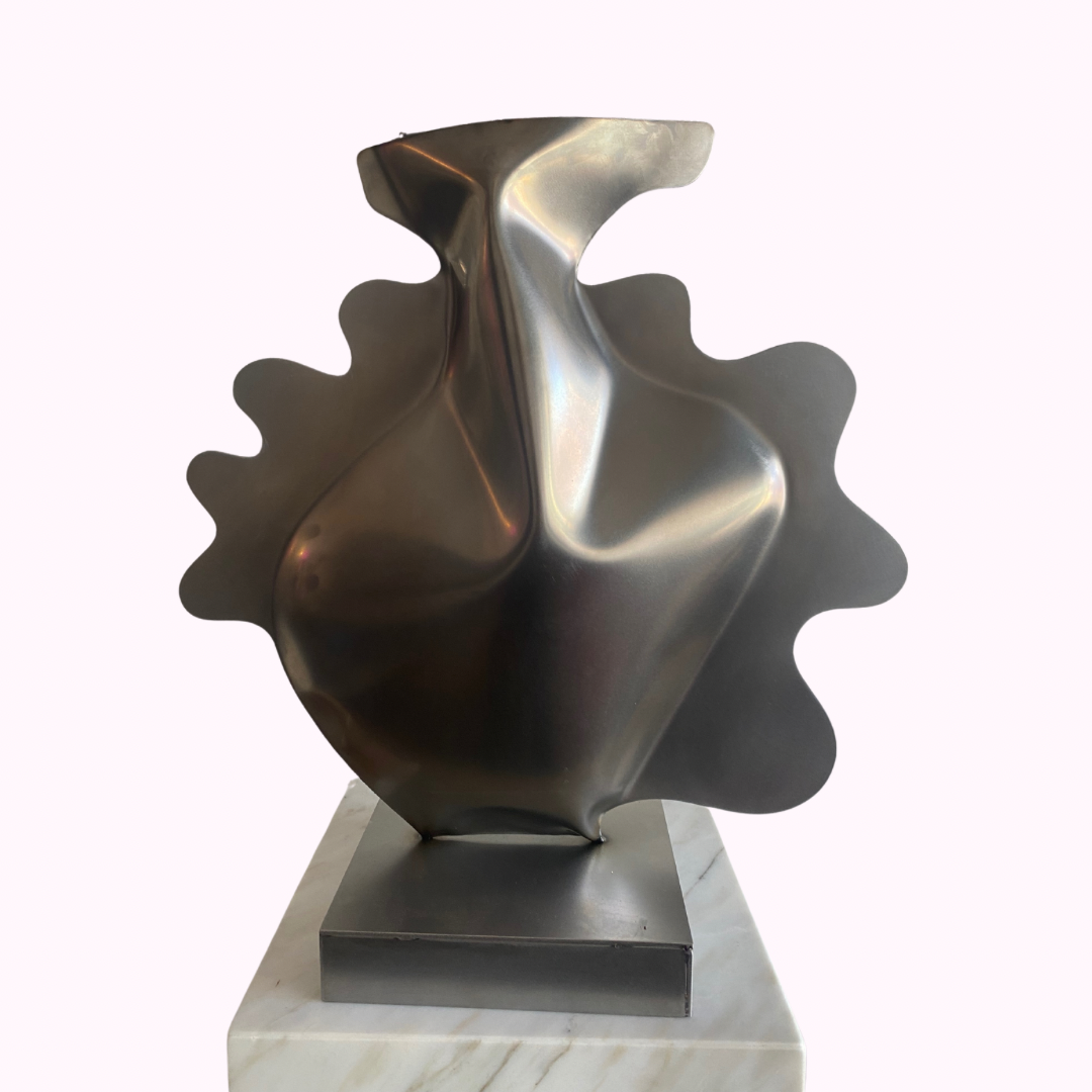 Frills Steel Sculpture by Duzi Objects