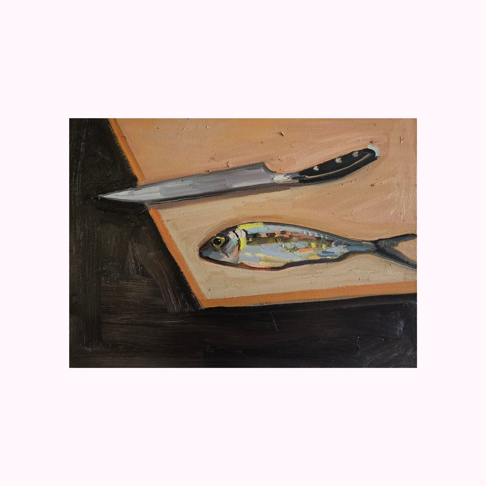'Herring and Knife' by Ella Holme