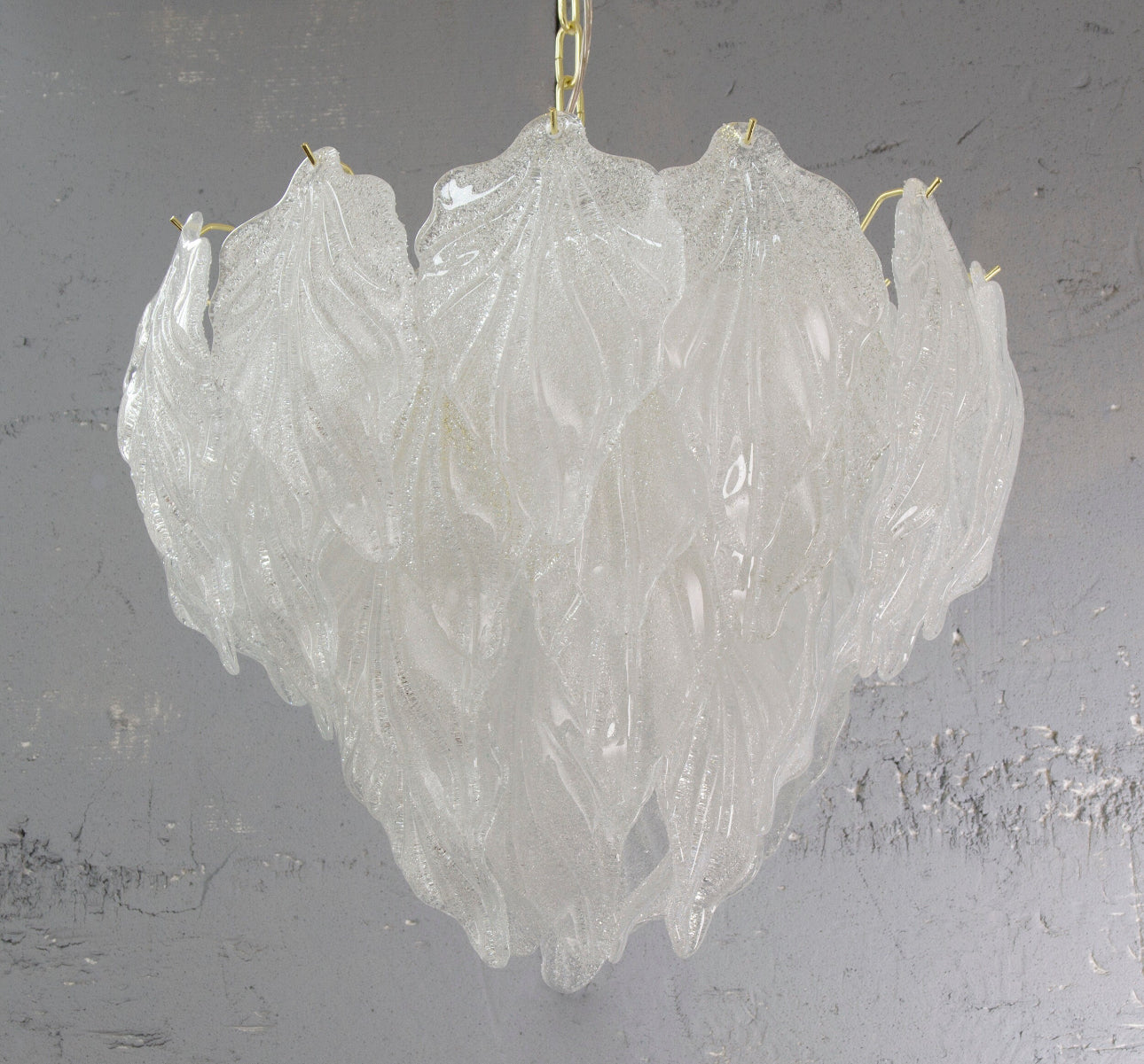 Murano Leaf Chandelier