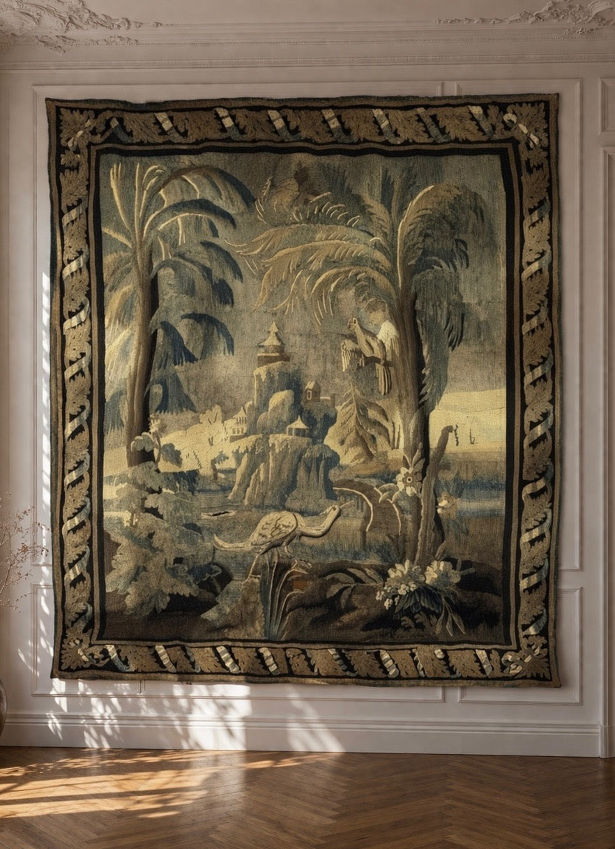 Aubusson 1700s Tapestry France