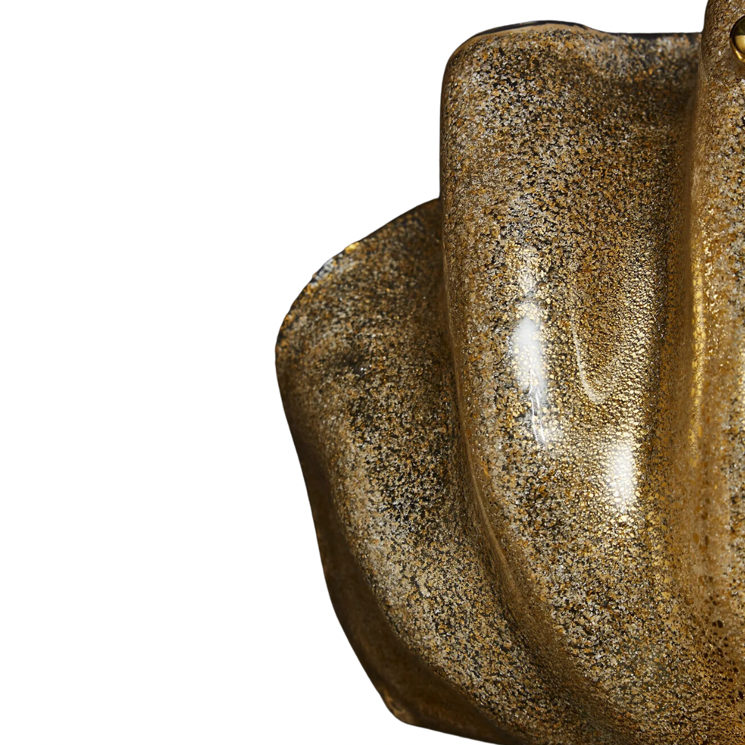 Murano Gold Fleck Sconces