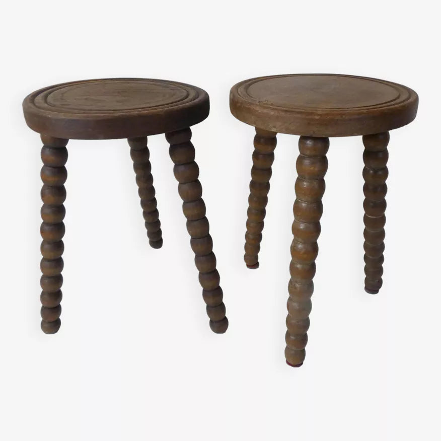 French Bobbin Stool
