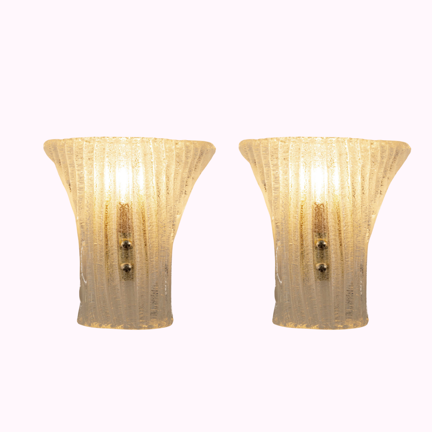 Pair of Murano Sconces