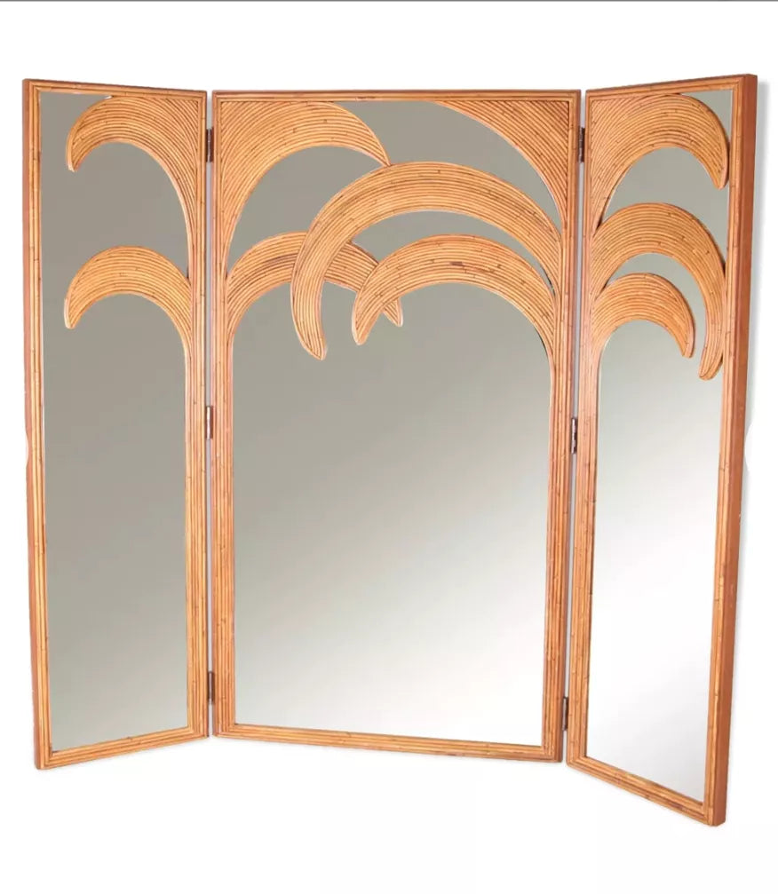 French Palm Tree Floor Length Mirror