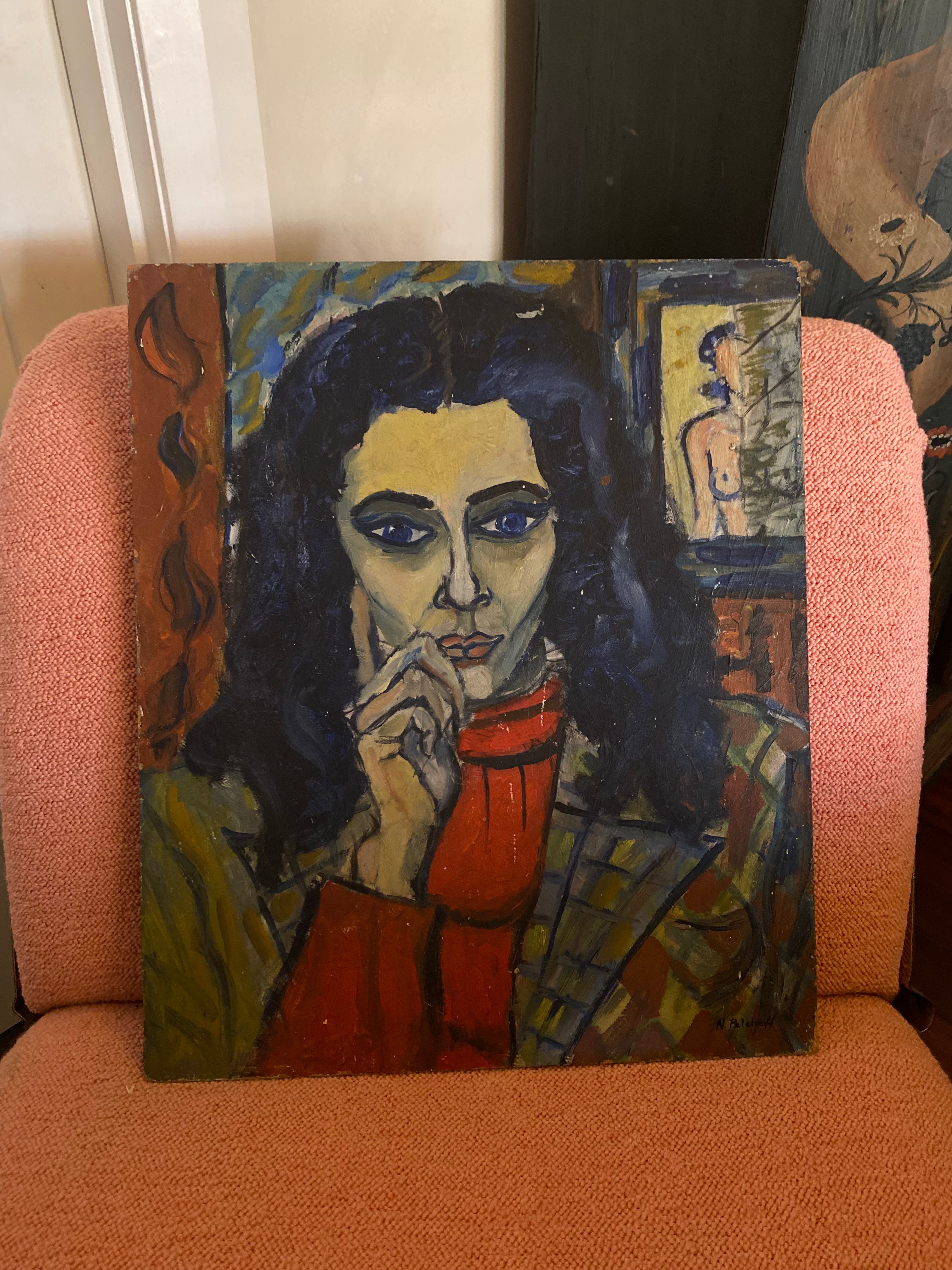 French Figurative Portrait Painting