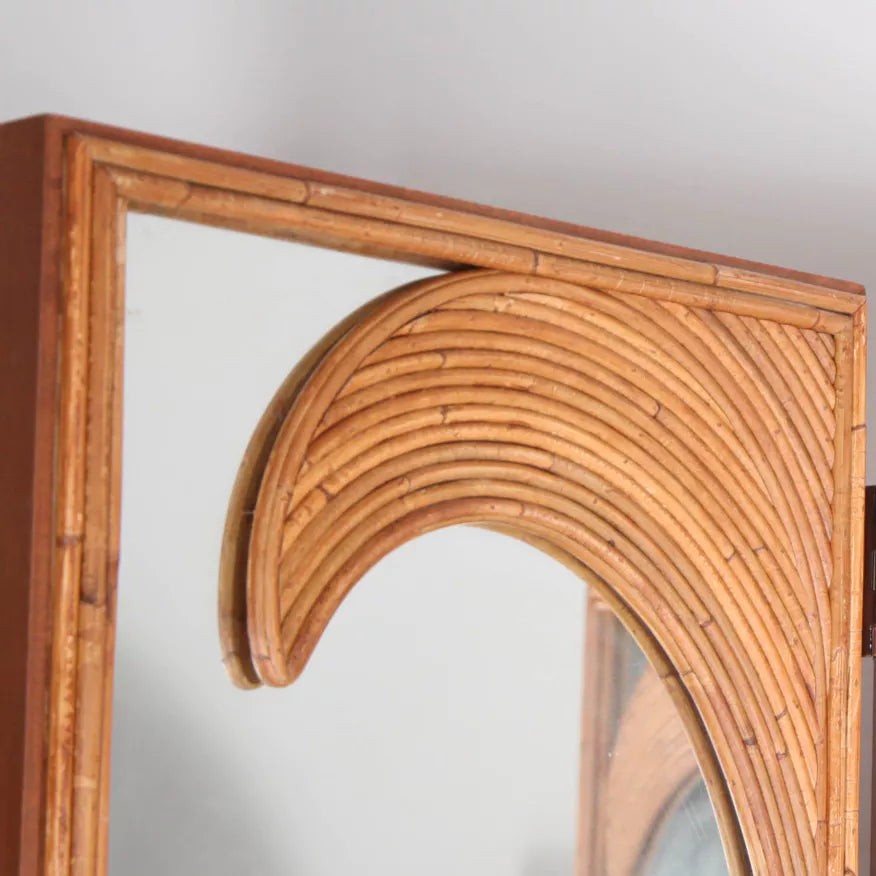 French Palm Tree Floor Length Mirror