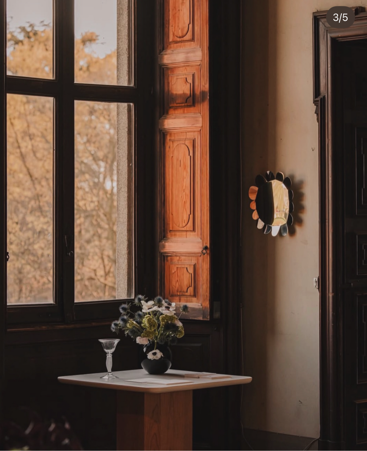 Cloud mirror handcrafted in Spain medium 38x40 cm signed and numbered