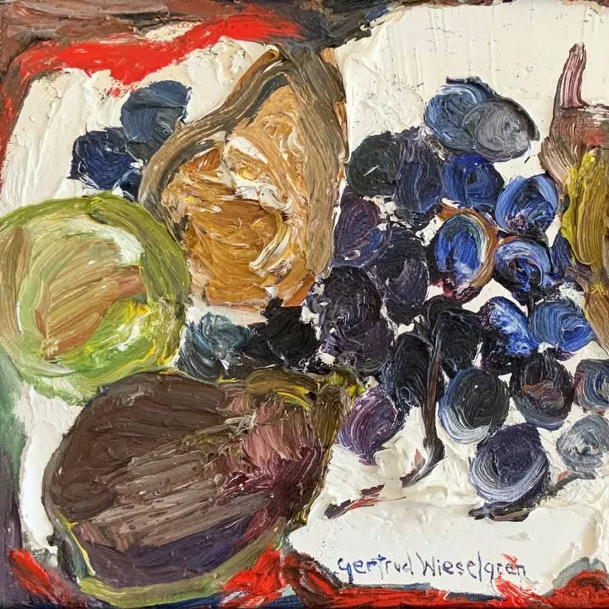 French Vintage Impressionist painting
