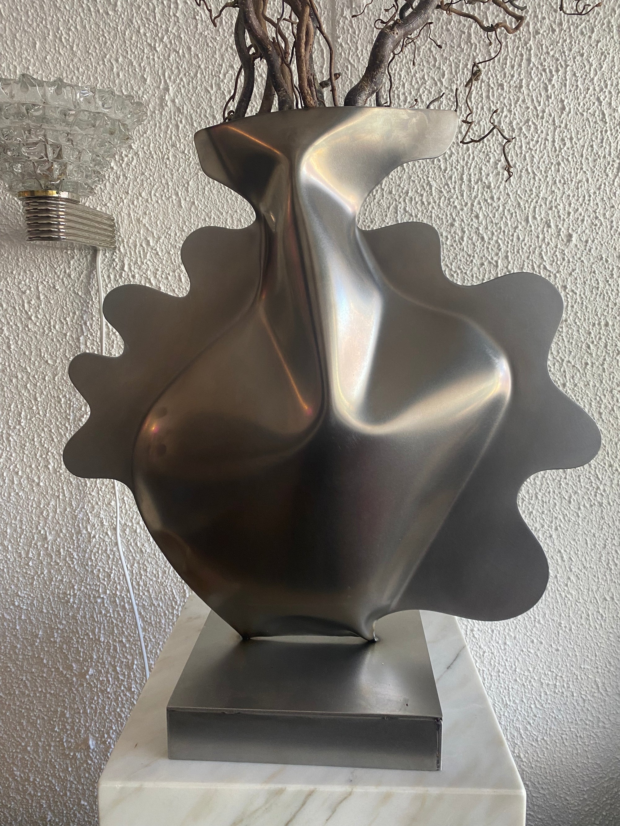 Frills Steel Sculpture by Duzi Objects