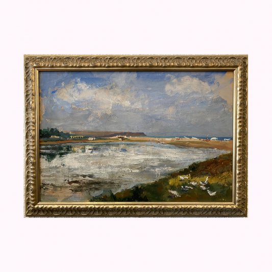19th C Impressionist Painting