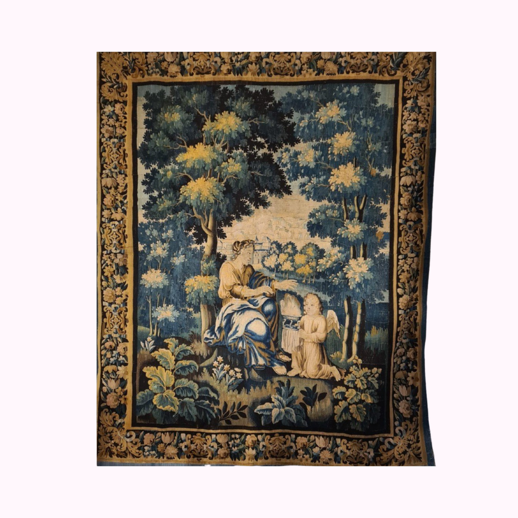 17th C Aubusson French Tapestry