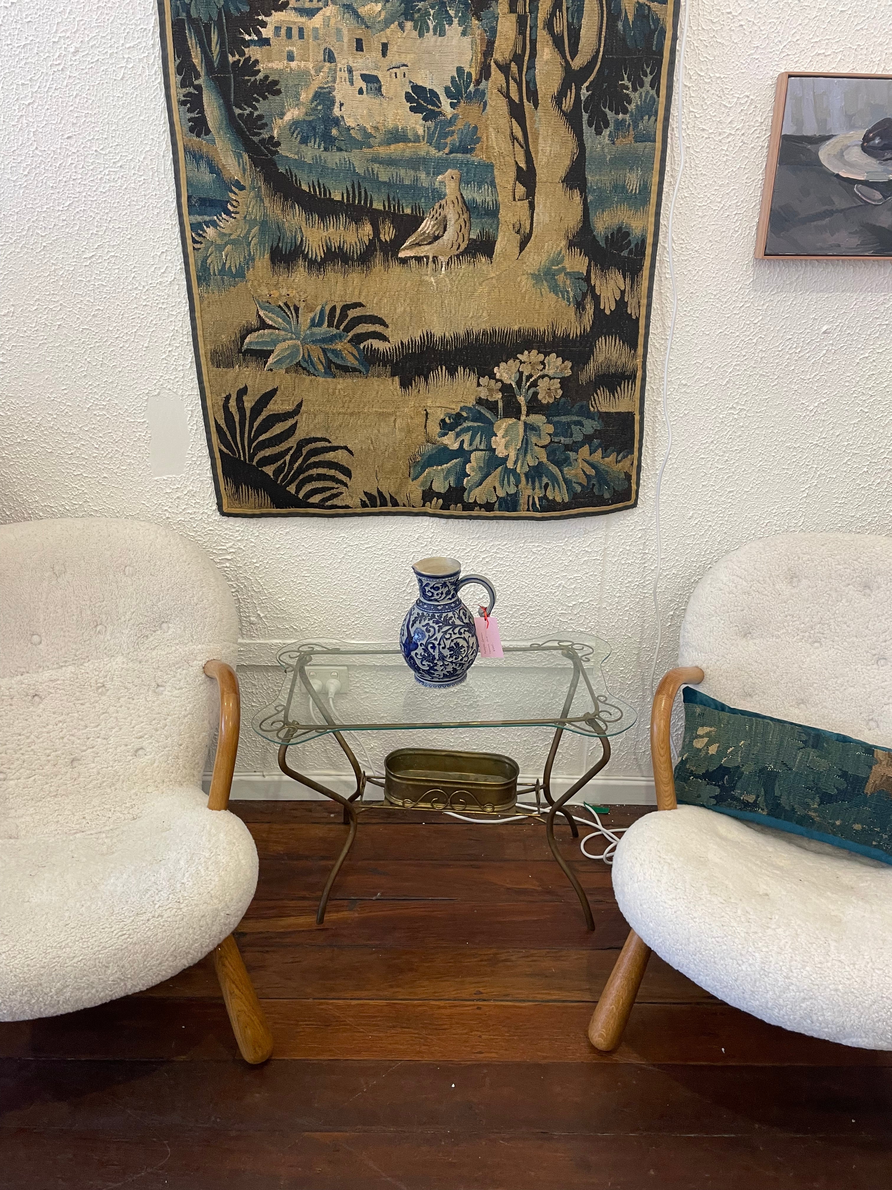 1950s Italian Art Deco Side Table