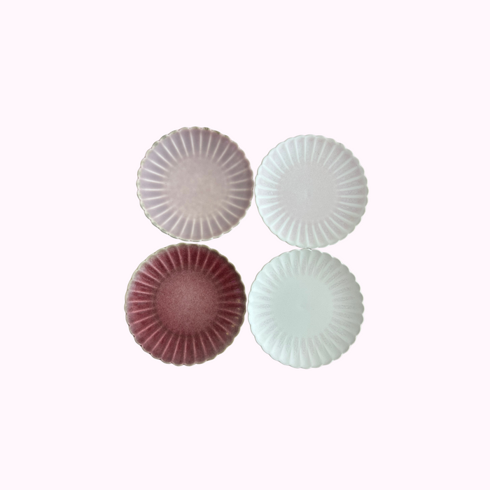 Petal Plate Tea by House Editions – Handcrafted Porcelain Ceramic Plate
