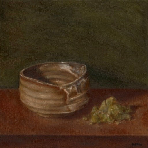 Matcha Still Life by K. Mizuno – 25cm x 25cm