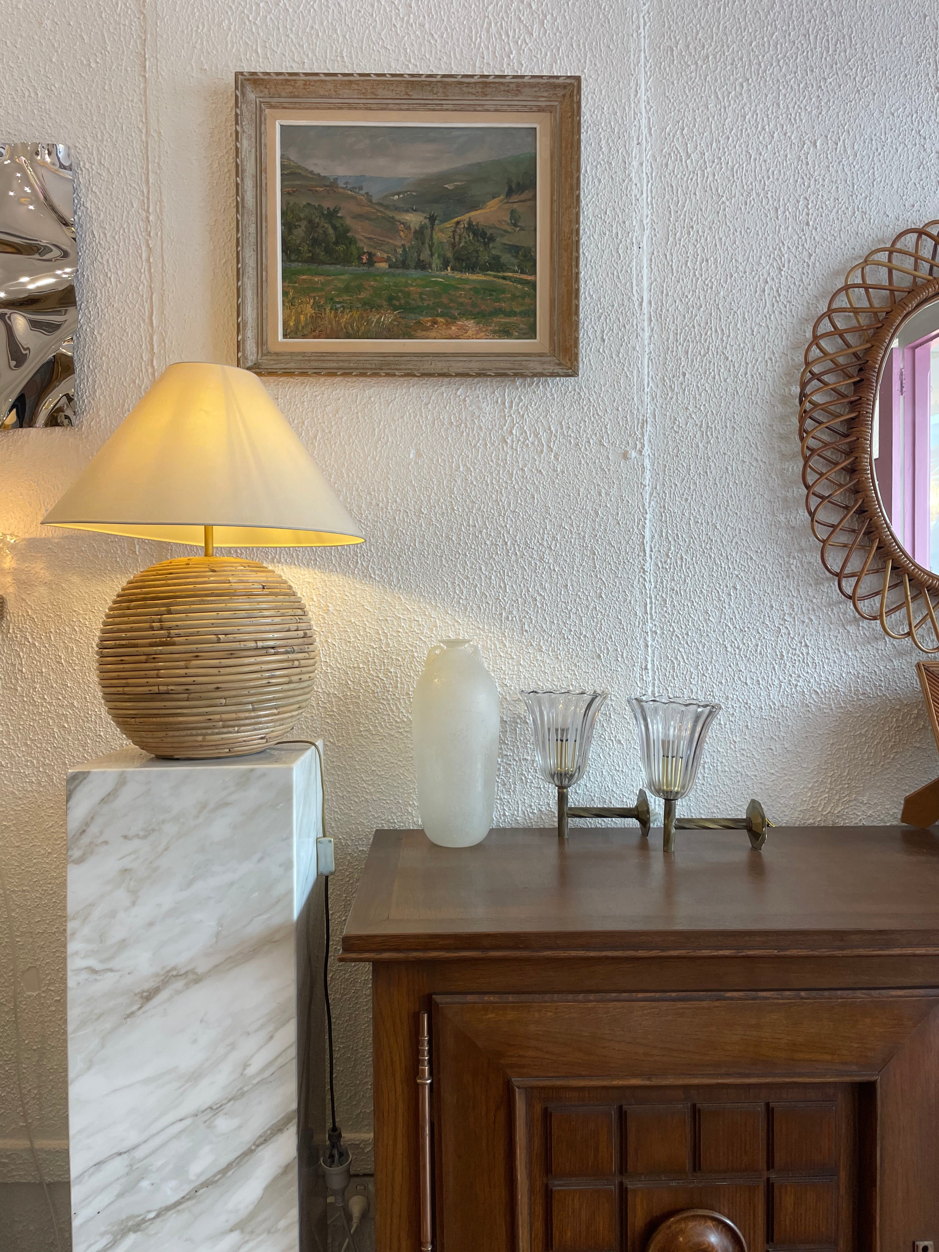 Barovier & Toso Murano Sconces dating 1930s Italy