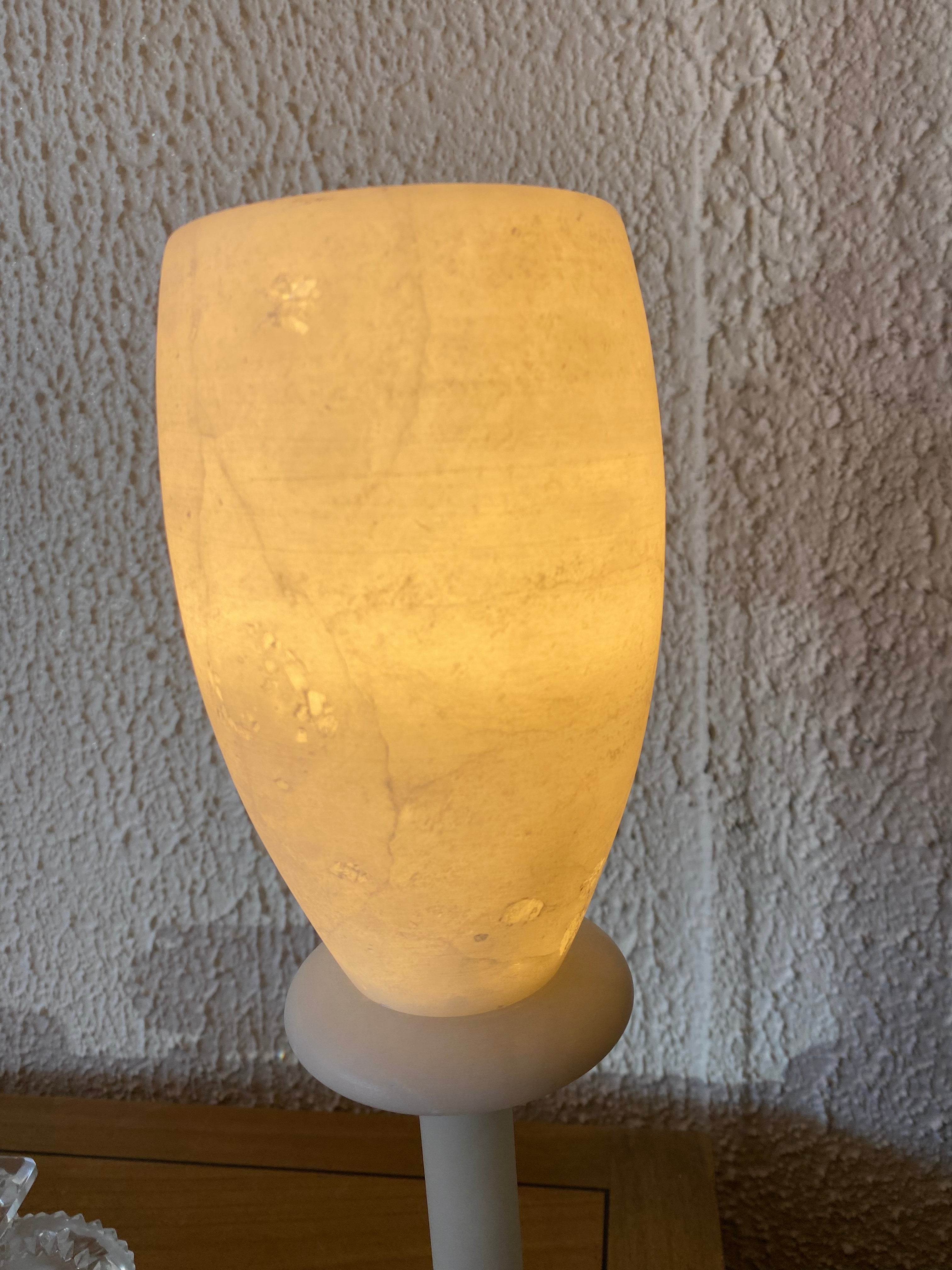 French Alabaster Lamp 1960