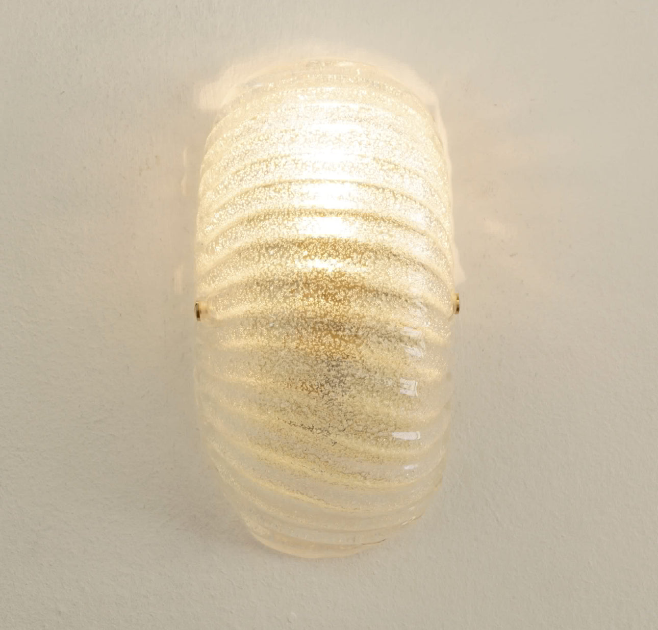 Murano Glass Shell Wall Sconce