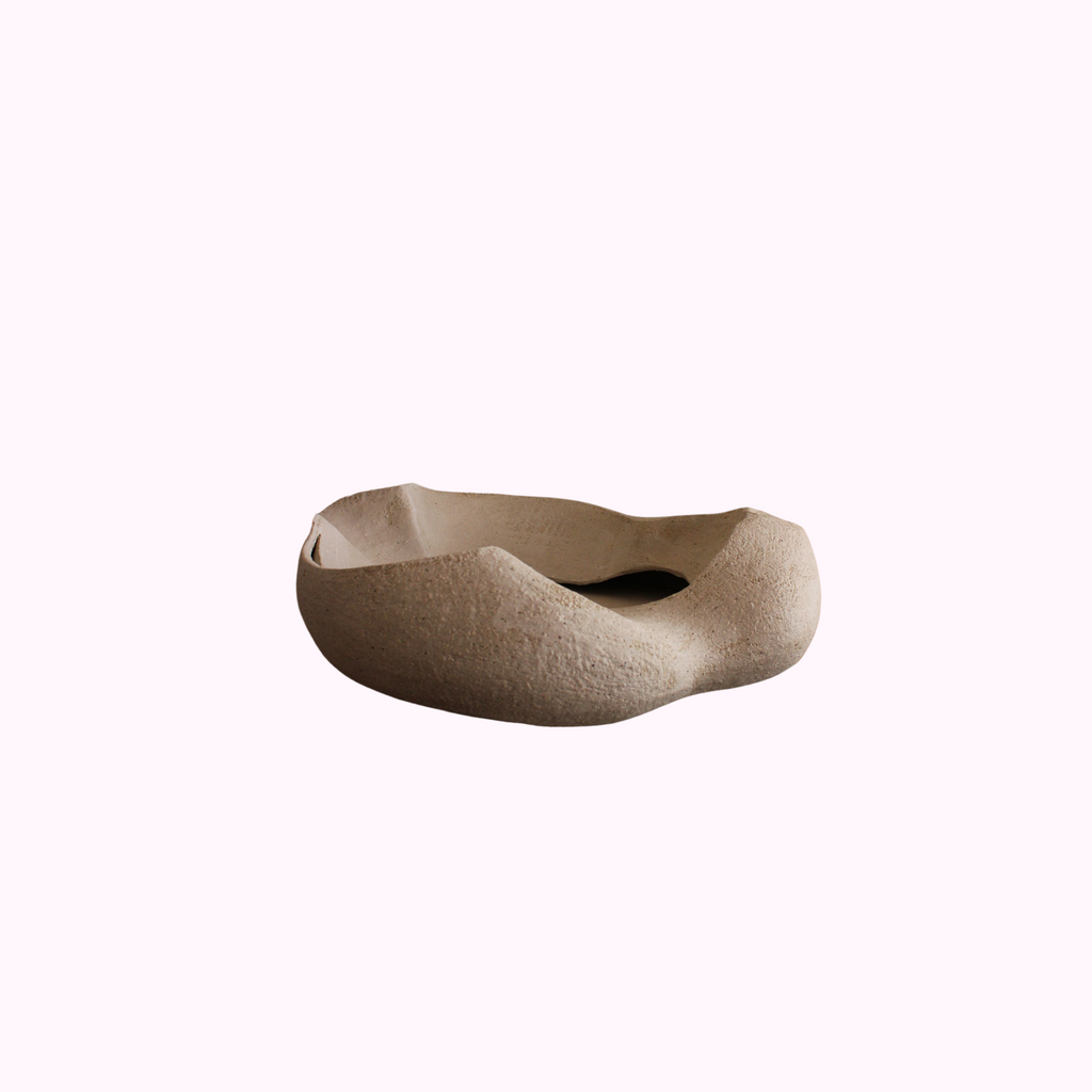 Handmade abstract sculpture by Emma Lindegaard