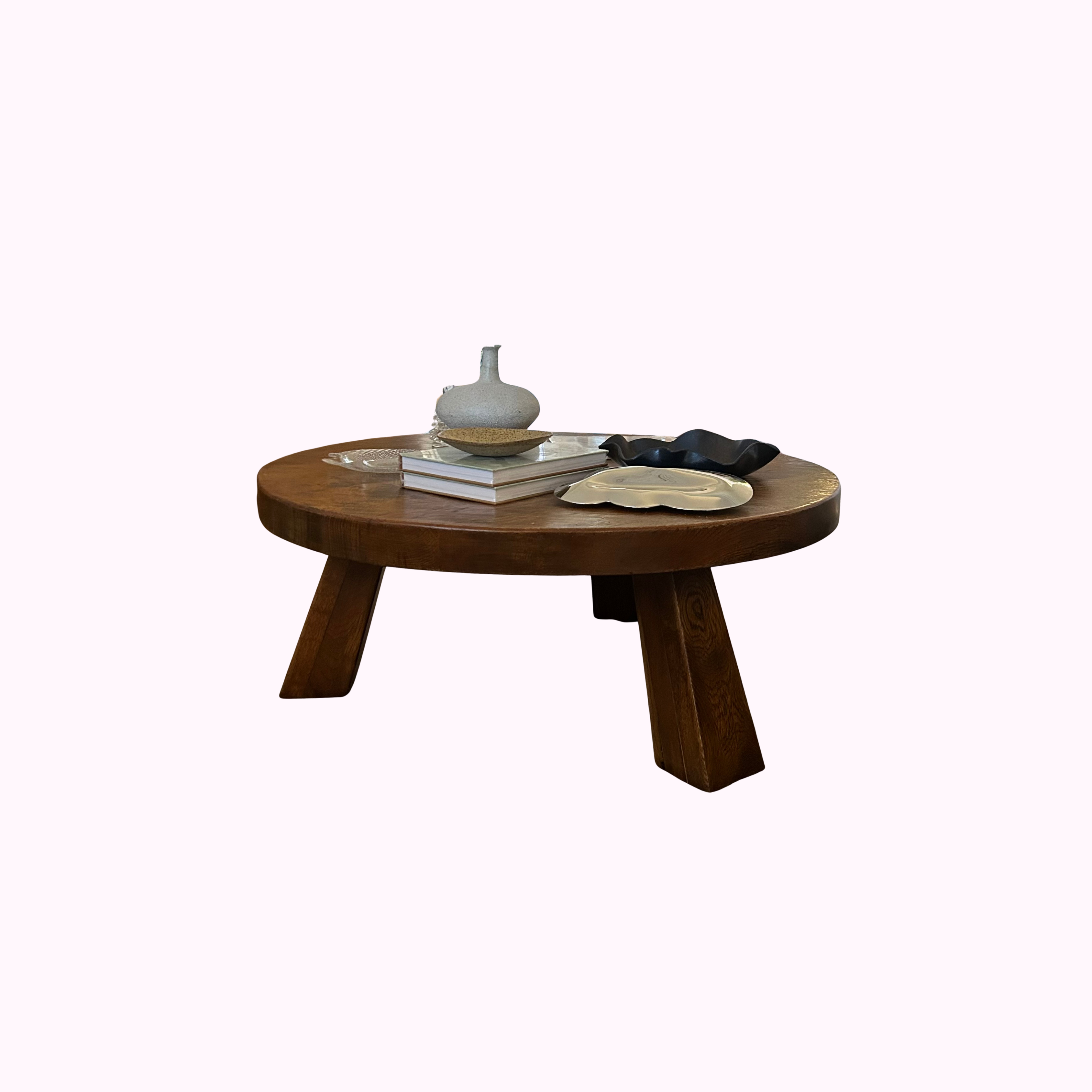 Brutalist Coffee Table 1960s Belgium