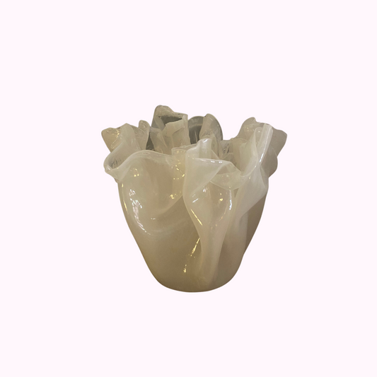 Medium Cream Sascha Anthony Vase