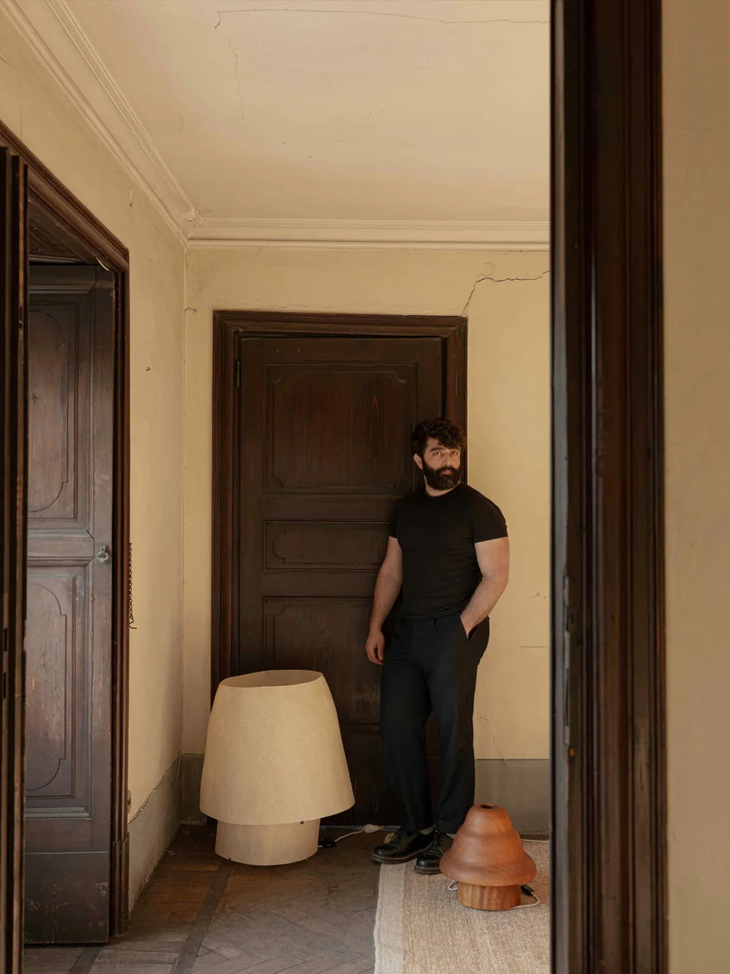 The Wobble Hat Lamp by Jorge Kilzi