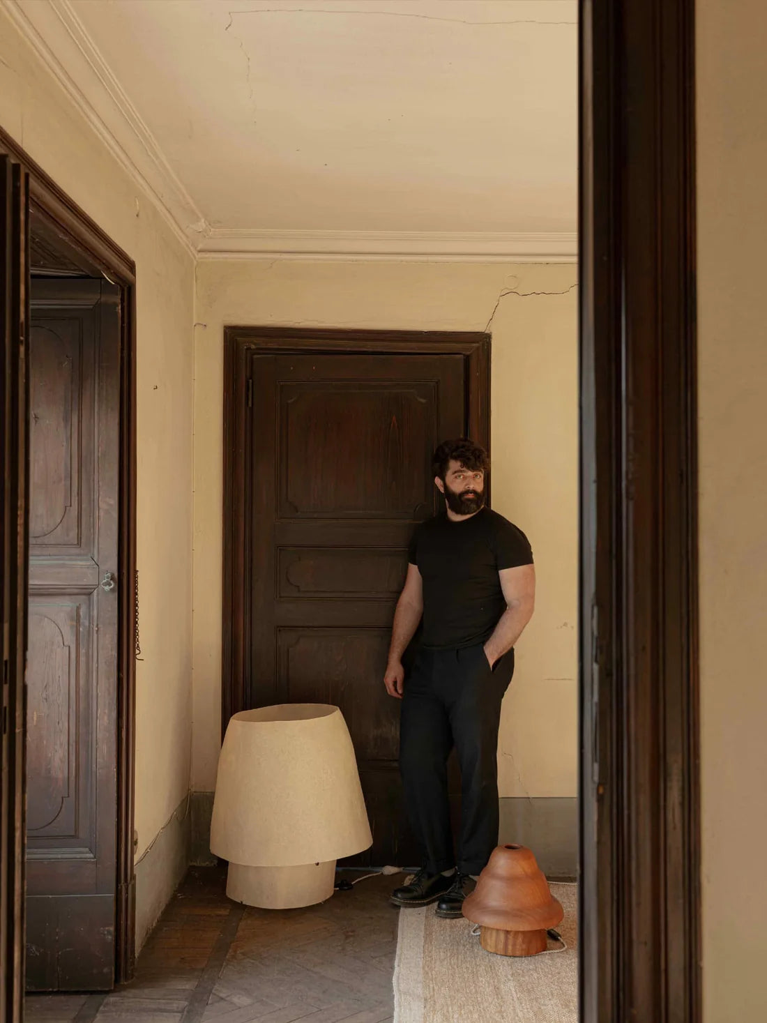 The Wobble Hat Lamp by Jorge Kilzi