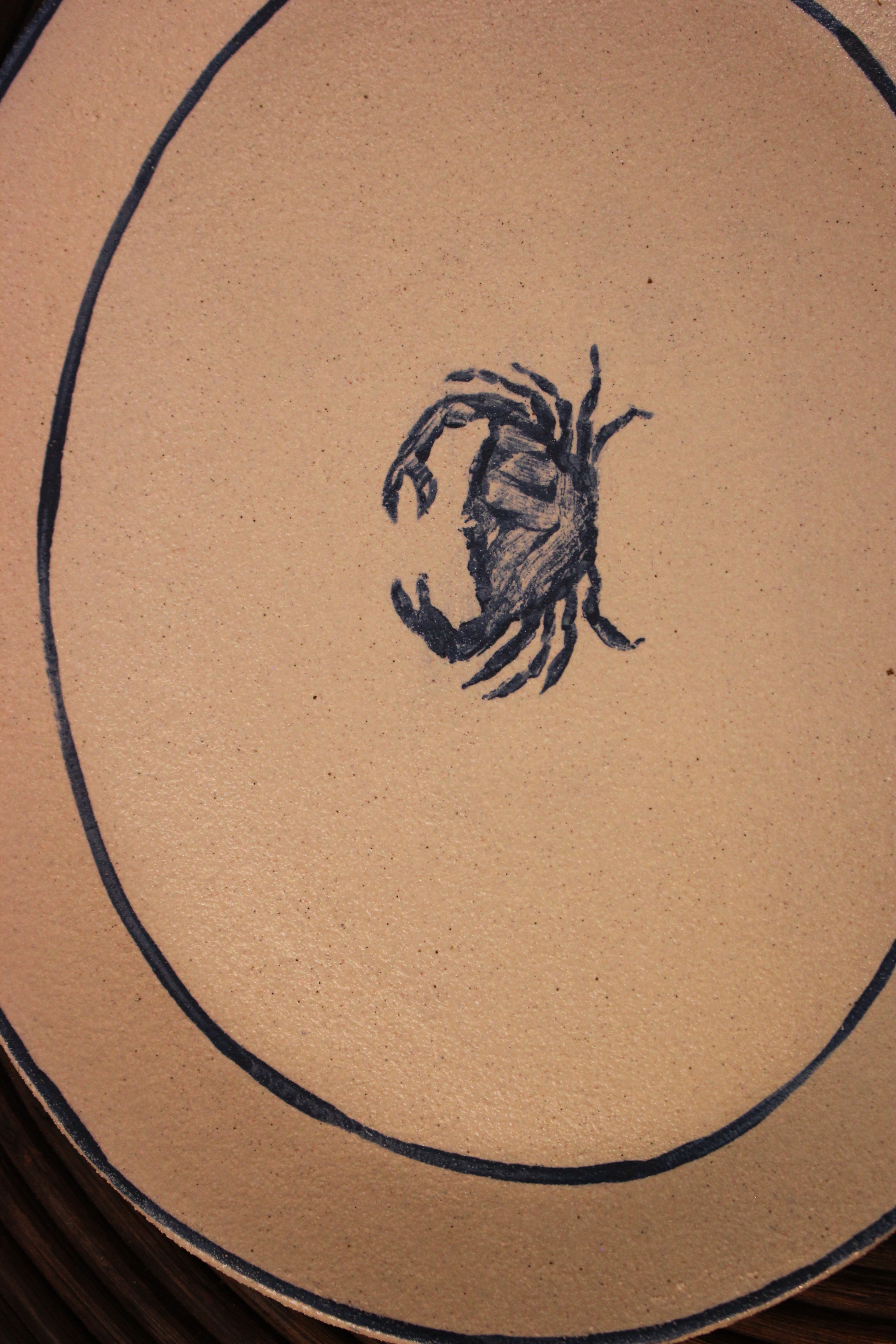 Crab Serving Dish by Jasmine Raisbeck