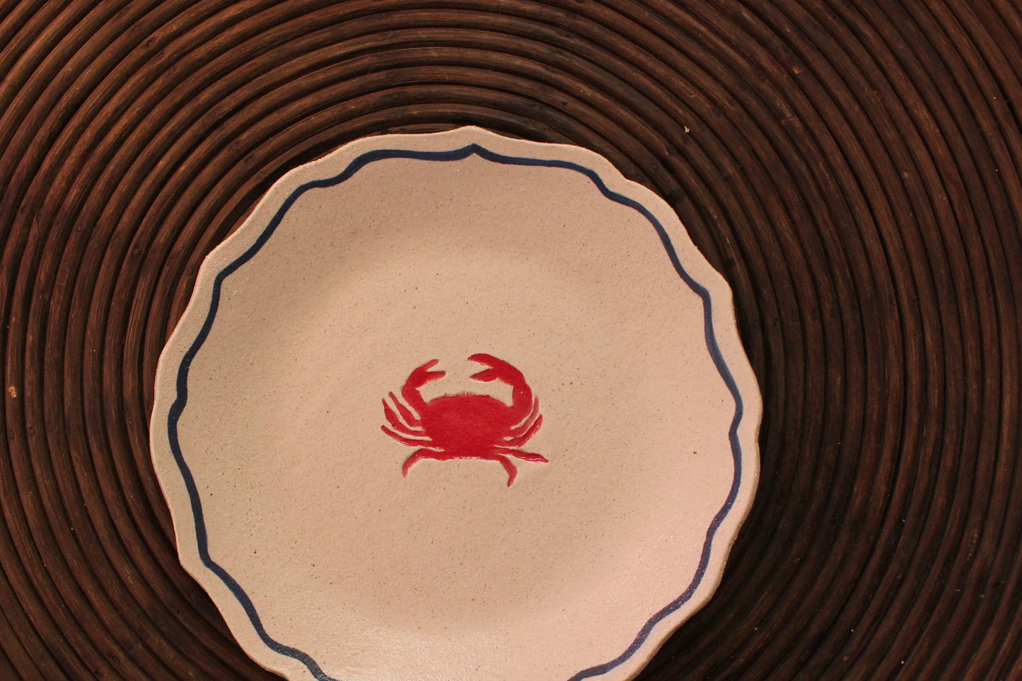 Crab Plates by Jasmine Raisbeck