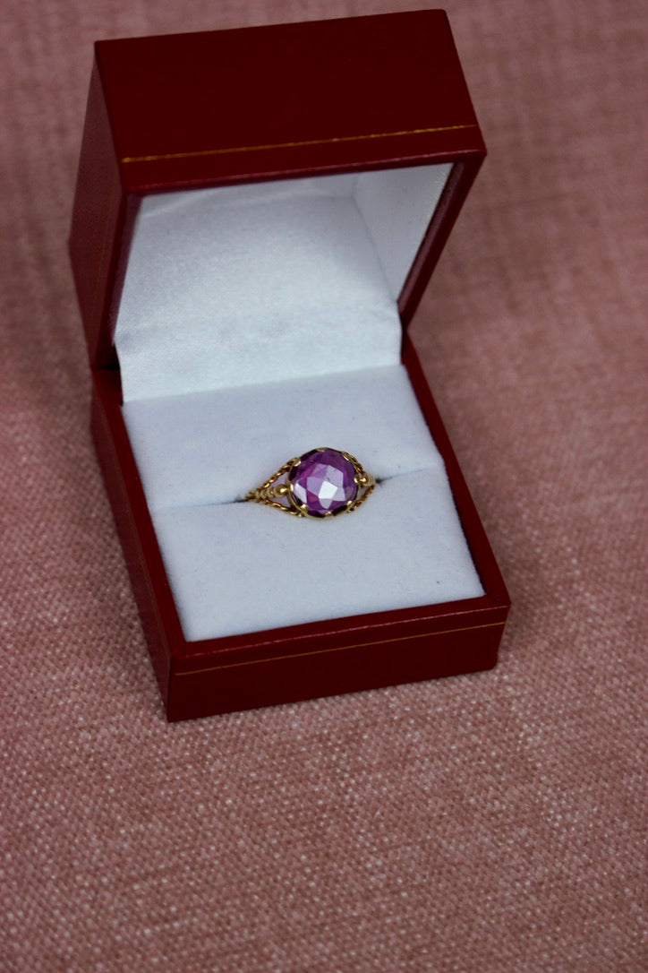 French Antique Marquise Ring