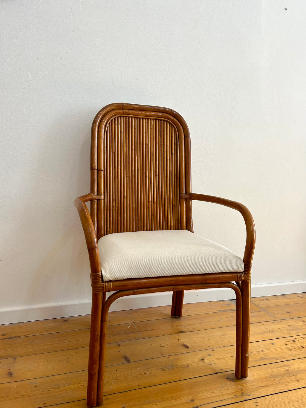 1960s Bamboo Italian chair  set